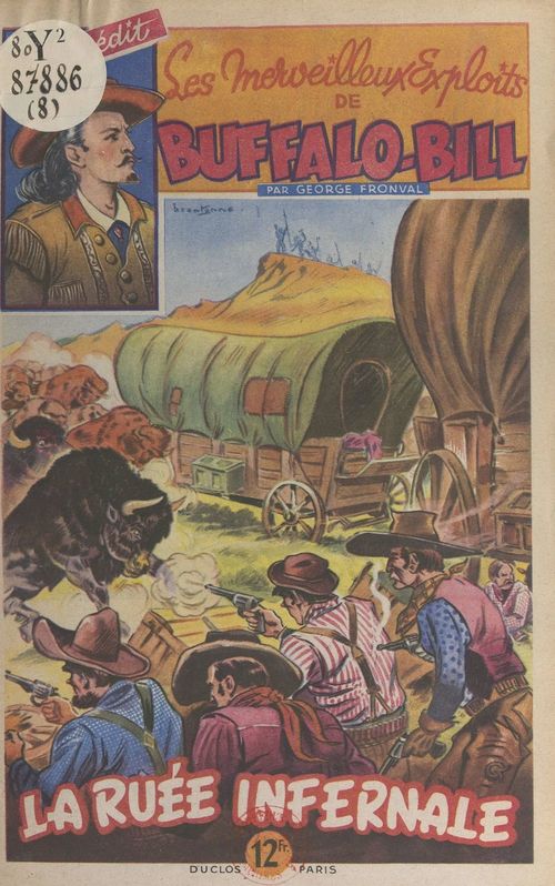 Couverture ebook de La ruée infernale, de George Fronval