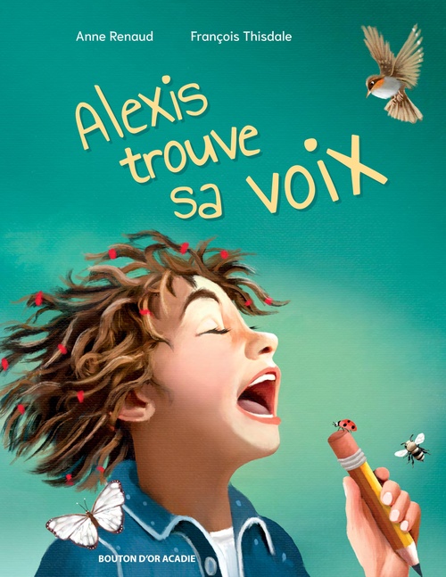 ebook cover of Alexis trouve sa voix, by Anne Renaud
