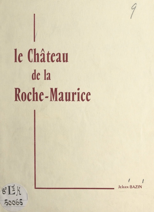 ebook cover of Le château de la Roche-Maurice, by Jehan Bazin