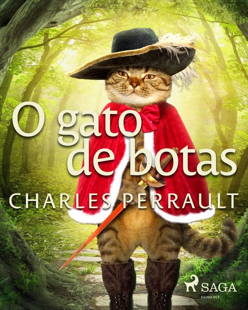 Couverture ebook de O gato de botas, de Charles Perrault