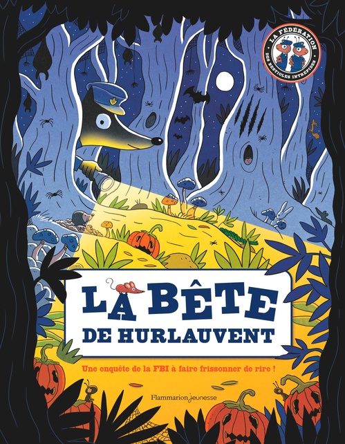 Couverture ebook de La Bête de Hurlauvent. Une enquête de la FBI à faire frissonner de rire !, de Valérie Cluzel