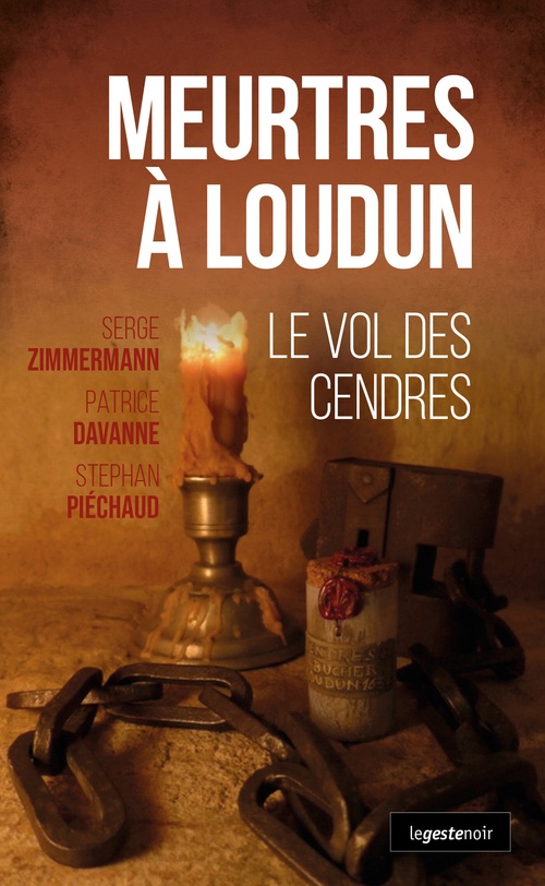 Couverture ebook de Meurtres à Loudun, de Serge Zimmermann, Patrice Davanne, Stephan Piéchaud