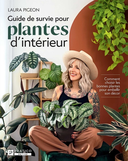 ebook cover of Guide de survie pour plantes d´intérieur, by Laura Pigeon