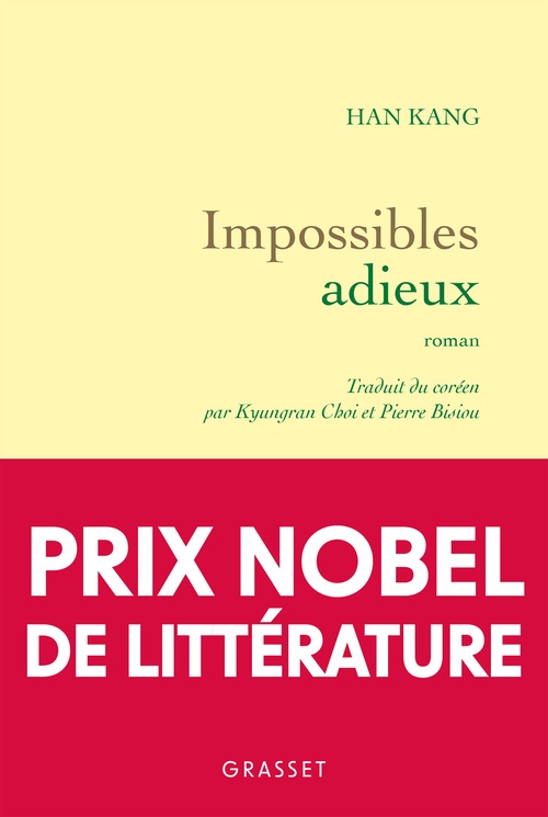 ebook cover of Impossibles adieux, by Kang Han