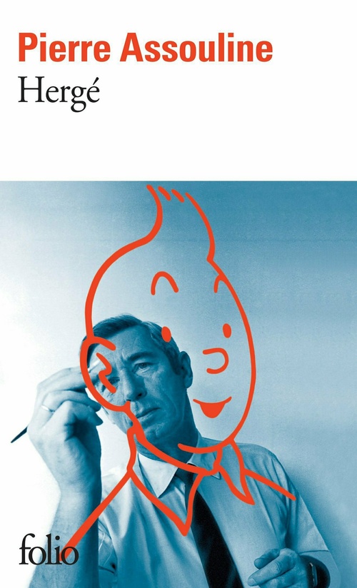 Couverture ebook de Hergé, de Pierre Assouline