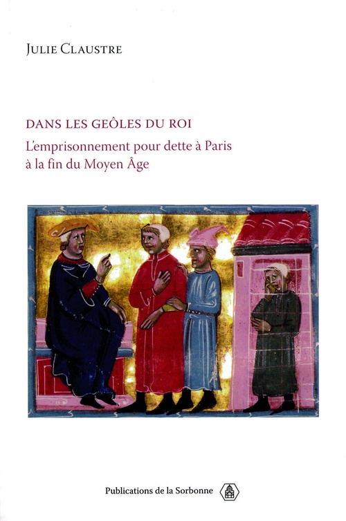 Couverture ebook de Dans les geôles du roi, de Julie Claustre
