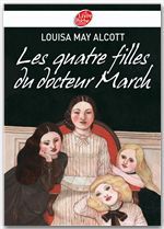 ebook cover of Les quatres filles du Docteur March - Texte abrégé, by Louisa May Alcott