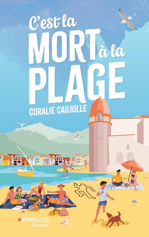 ebook cover of C'est la mort à la plage, by Coralie Caujolle