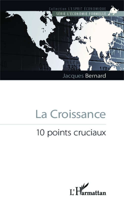 Couverture ebook de La Croissance, de Jacques Bernard