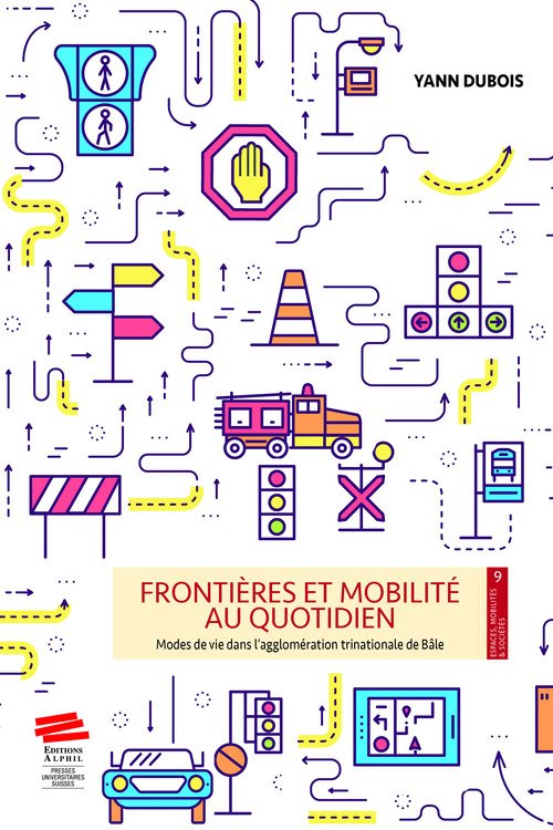 Couverture ebook de Frontières et mobilité au quotidien, de Yann Dubois