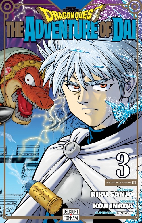 Couverture ebook de Dragon Quest - The Adventure of Daï T03, de Riku Sanjo