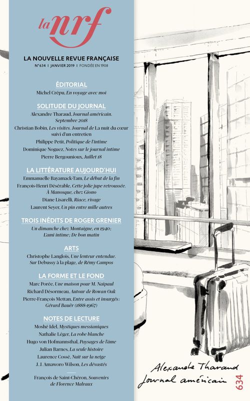 Couverture ebook de La Nouvelle Revue Française N° 634, de La Nouvelle Revue Francaise