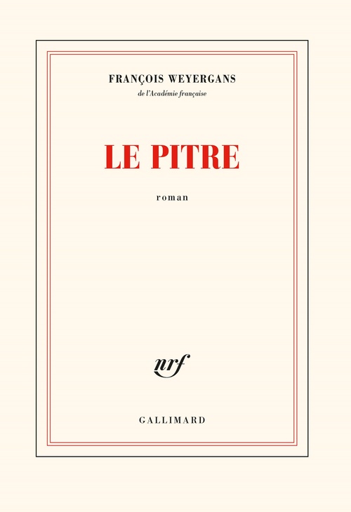 ebook cover of Le Pitre, by François Weyergans
