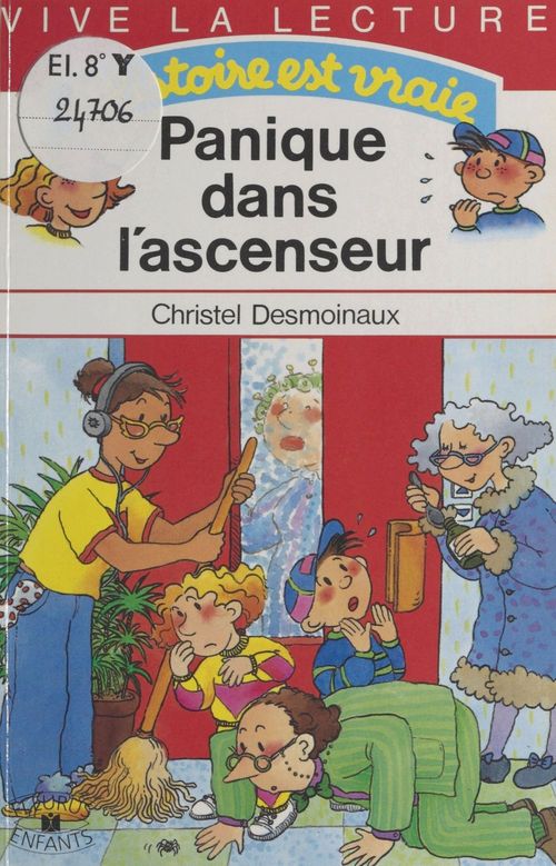Couverture ebook de Panique dans l'ascenseur, de Collectif
