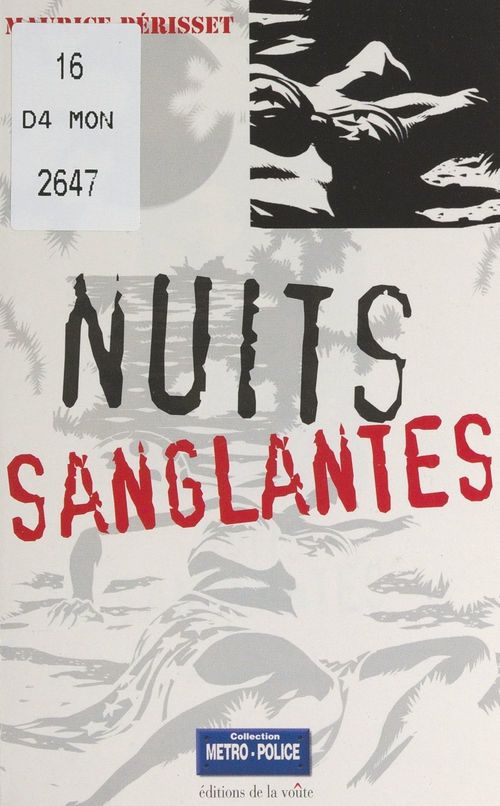 Couverture ebook de Nuits sanglantes, de Maurice Perisset