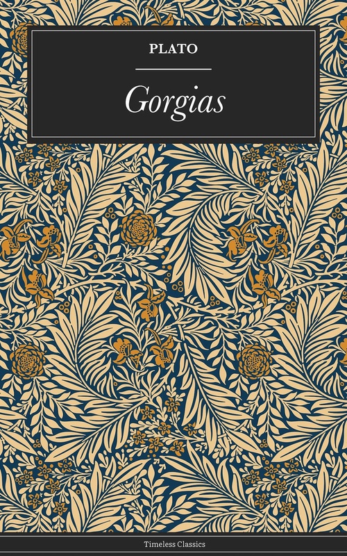 ebook cover of Gorgias, by Plato Plato