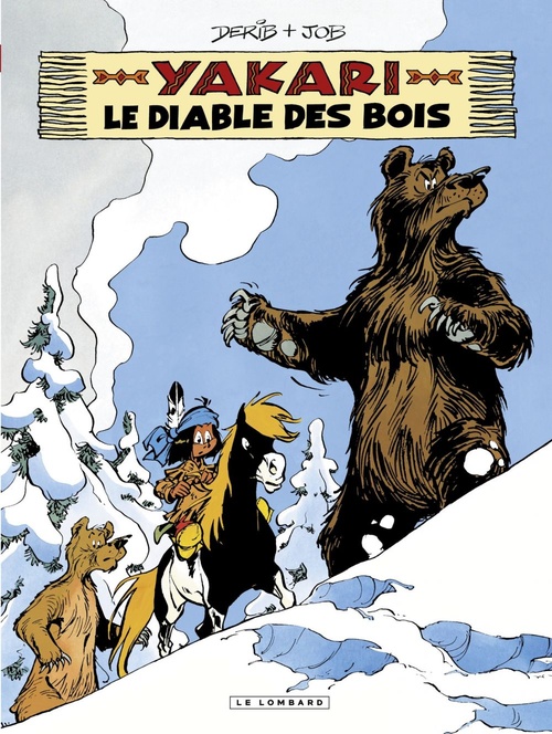 Couverture ebook de Yakari - Tome 20 - Le Diable des bois, de Job, Derib