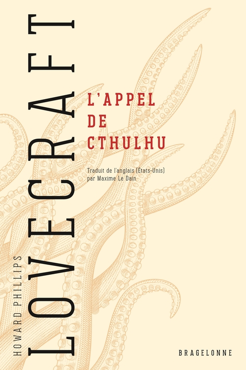 ebook cover of L'Appel de Cthulhu, by H. P. Lovecraft