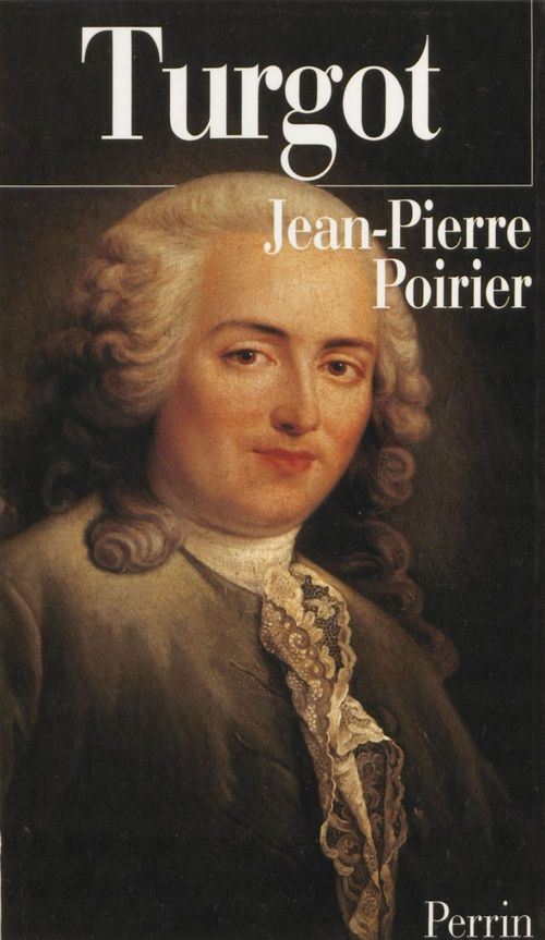 Couverture ebook de Turgot, de Jean-pierre Poirier