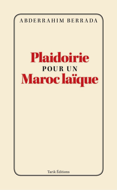 Couverture ebook de Plaidoirie pour un Maroc laïque, de Abderrahim Berrada