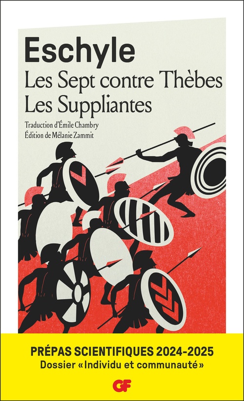 ebook cover of Les Sept contre Thèbes - Les Suppliantes - Prépas scientifiques 2024 2025, by Eschyle