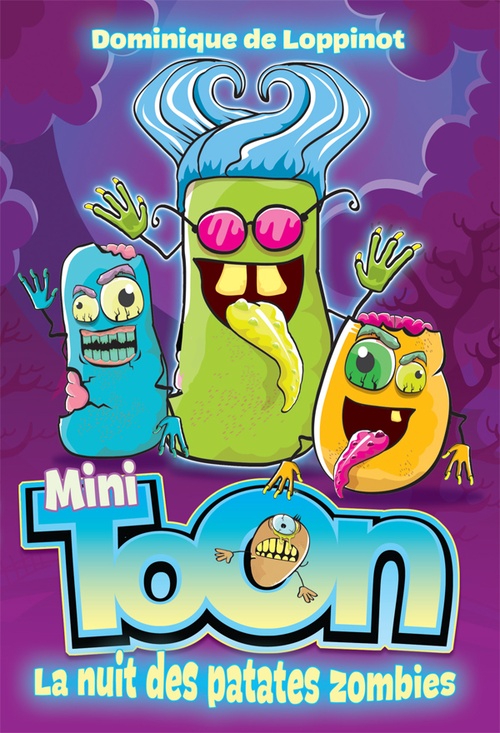 ebook cover of La nuit des patates zombies, by Dominique De Loppinot