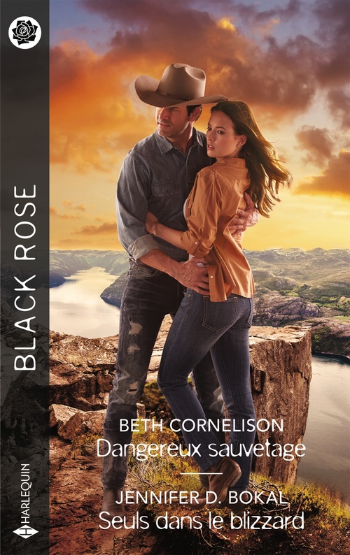 Couverture ebook de Dangereux sauvetage - Seuls dans le blizzard, de Jennifer D. Bokal, Beth Cornelison
