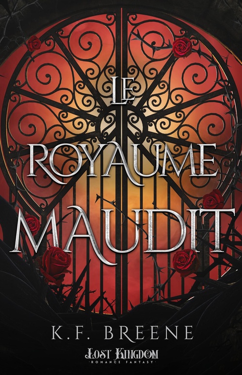 ebook cover of Le royaume maudit, by K. F. Breene