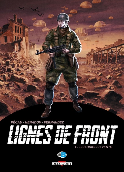 ebook cover of Lignes de Front T04 - Les Diables verts, by Jean-Pierre Pécau