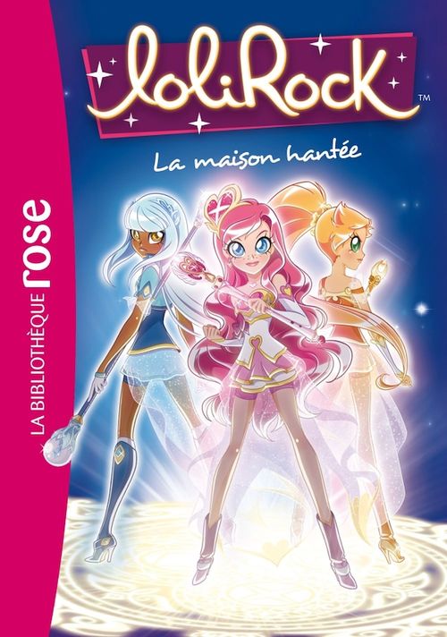 Couverture ebook de LoliRock 07 - La maison hantée, de Marathon Média