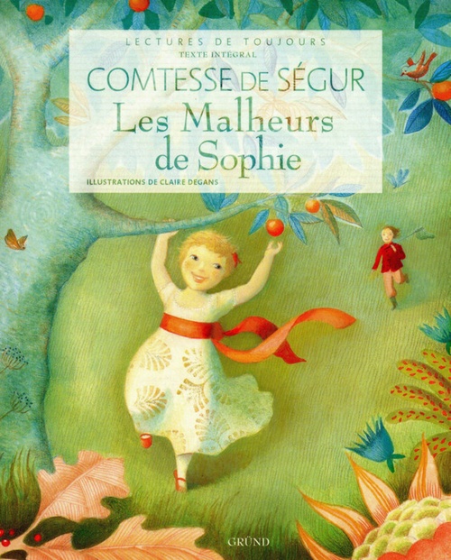 Couverture ebook de Les malheurs de Sophie, de Comtesse de Ségur