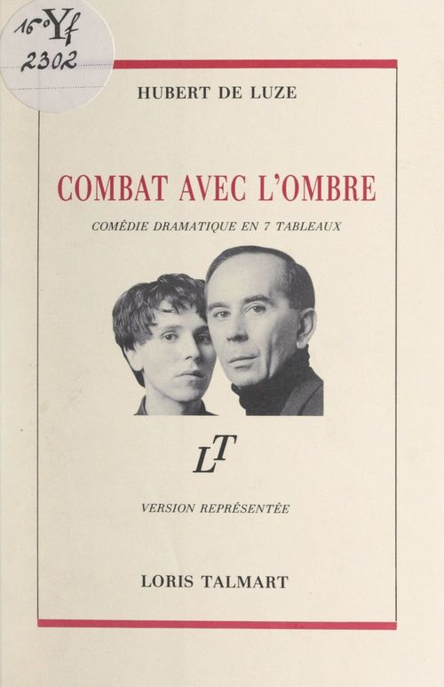 Couverture ebook de Combat avec l'ombre, de Hubert De Luze