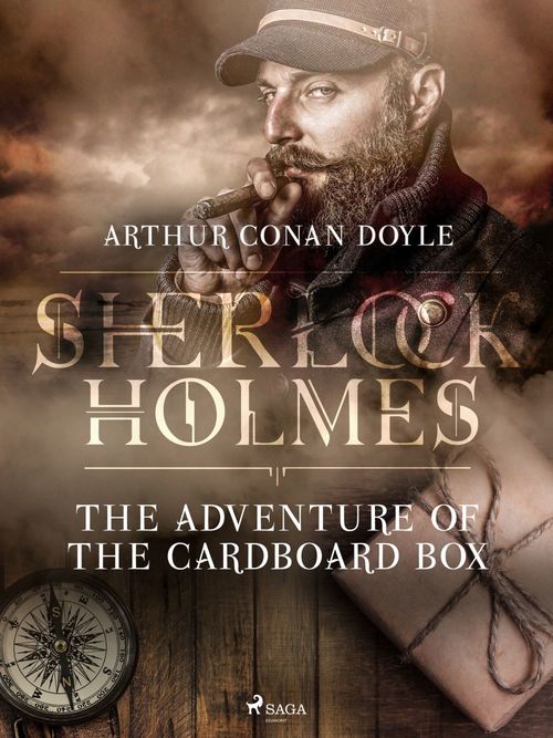 Couverture ebook de The Adventure of the Cardboard Box, de Arthur Conan Doyle