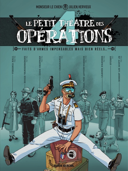 Couverture ebook de Le petit théâtre des opérations - Tome 4 - Le petit théâtre des opérations - Tome 4, de L'odieux connard