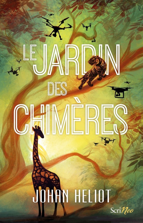 Couverture ebook de Le Jardin des chimères, de Johan Héliot