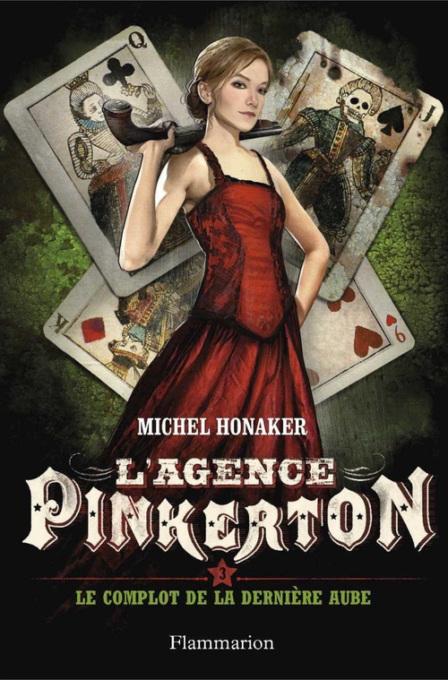 Couverture ebook de L'agence Pinkerton (Tome 3) - Le complot de la dernière aube, de Michel Honaker