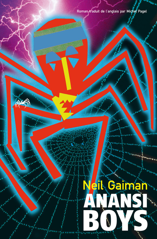 Couverture ebook de Anansy Boys, de Neil Gaiman