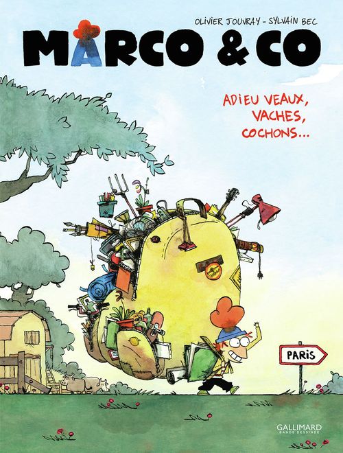 ebook cover of Marco & Co (Tome 1) - Adieu veaux, vaches, cochons !, by Sylvain Bec, Olivier Jouvray