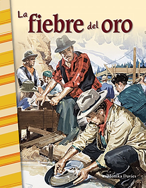 Couverture ebook de La fiebre del oro, de Monika Davies