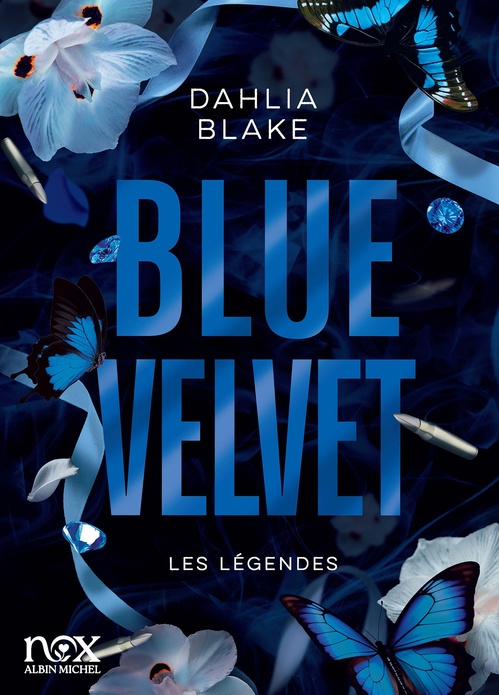 Couverture ebook de Les Légendes - tome 3 - Blue Velvet, de Dahlia Blake