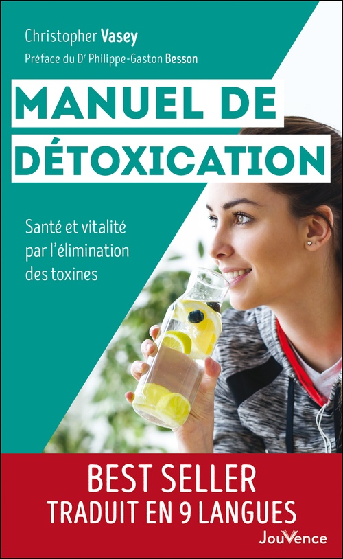 Couverture ebook de Manuel de détoxication, de Christopher Vasey