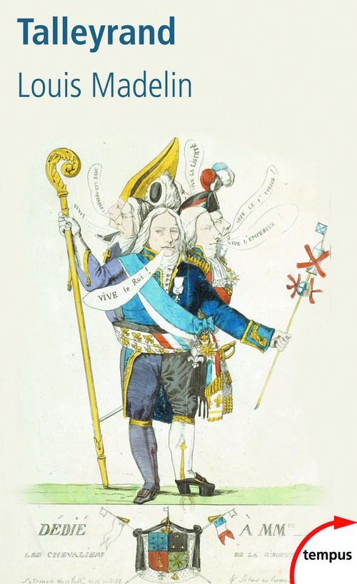 Couverture ebook de Talleyrand, de Louis Madelin