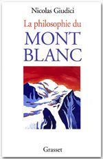 ebook cover of La philosophie du Mont-blanc, by Nicolas Giudici