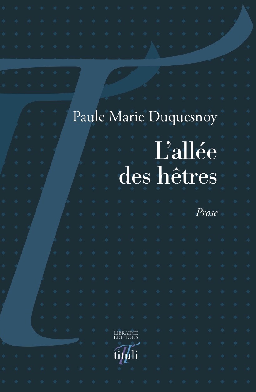 Couverture ebook de L'allée des hêtres, de Paule-Marie Duquesnoy