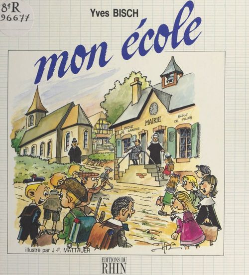Couverture ebook de Mon école, de Yves Bisch