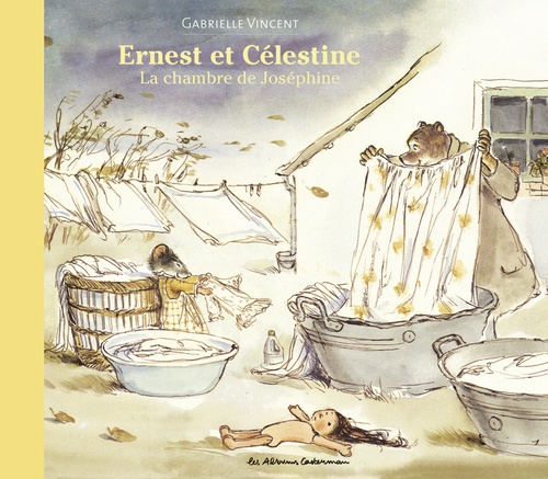 Couverture ebook de Ernest et Célestine - La chambre de Joséphine, de Gabrielle Vincent