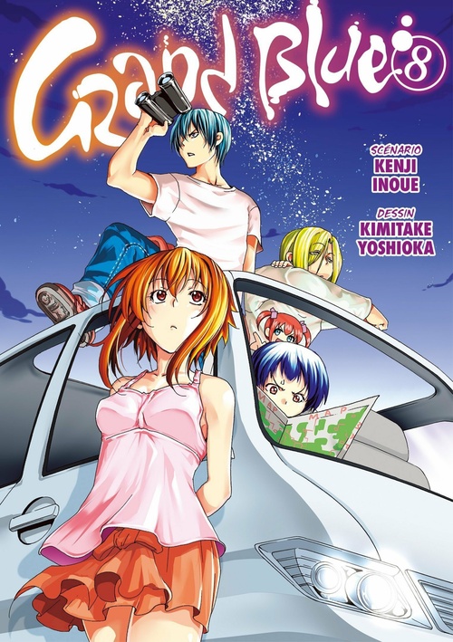 Couverture ebook de Grand Blue - Tome 8 - Grand Blue, de Kenji Inoue