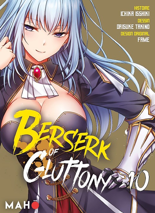 Couverture ebook de Berserk of Gluttony T10 - Manga, de Ichika Isshiki, Daisuke Takino