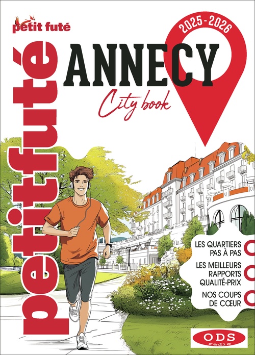 Couverture ebook de Guide Annecy 2025 Petit Futé, de Collectif petit futé