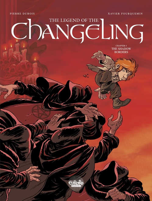 Couverture ebook de The Legend of the Changeling - Volume 4 - The Shadow Border, de Dubois